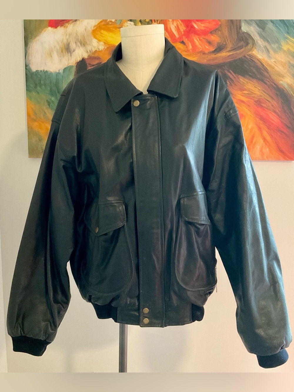 Mens Tall Adventure Bound 100% Leather Jacket